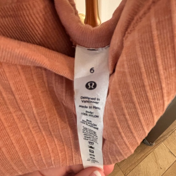 Lululemon Athletica Pink workout set - jacket, tank, and headband - Picture 6 of 11